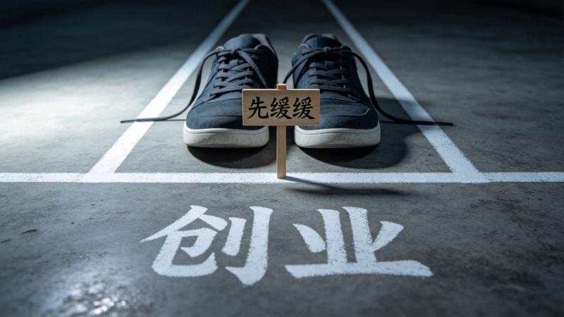 找不到工作就想创业？先缓缓